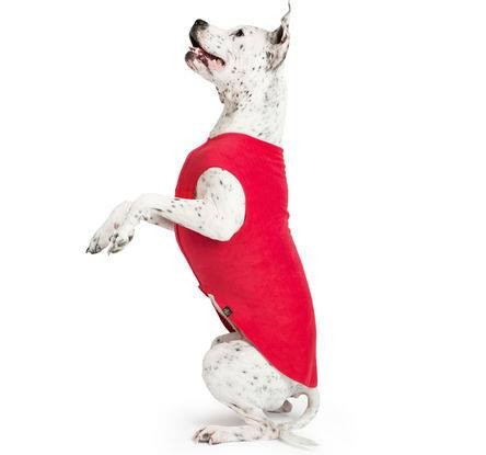 GoldPaw Stretch Fleece Pullover - Red