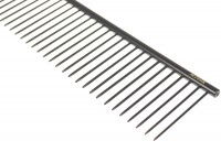 Vorschau: Madan Professional Pudelkamm Pinnlänge 28cm - schwarz beschichtet Vorschau: Madan Professional Pudelkamm Pinnlänge 28cm - schwarz beschichtet