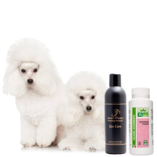Jean Peau Augenpflege 200ml + Baldecchi Absorbing Powder 90g im Set