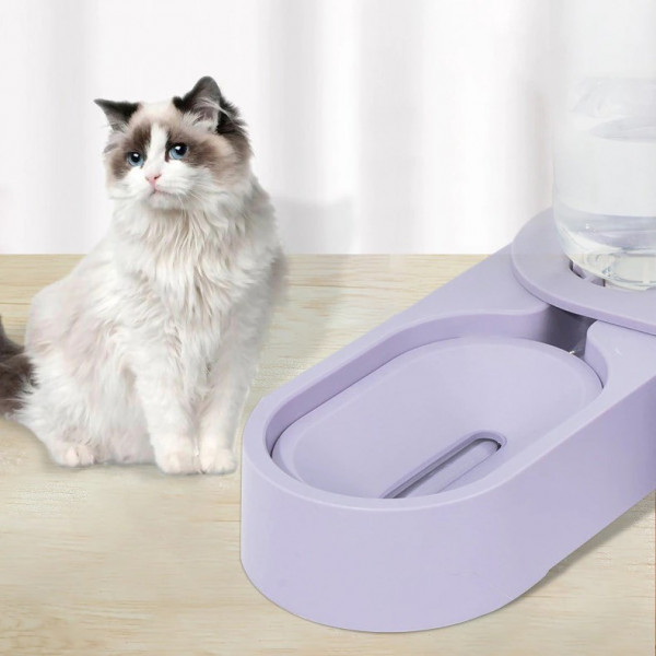 Wasserspender für Hunde und Katzen Lavendel Essen und Trinken