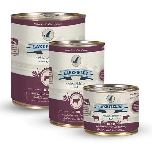 Lakefields® Komplettmenü Rind - getreidefrei