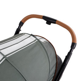 Ibiyaya® Hundebuggy Retro Luxe Stroller - FS2102-GN - Salbei