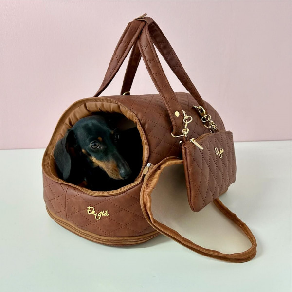 Eh Gia Flugtasche in Camel