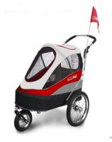 InnoPet® Hundebuggy / Fahrradanhänger "Sporty Trailer" - rot InnoPet® Hundebuggy / Fahrradanhänger "Sporty Trailer" - rot