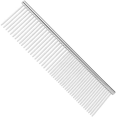 Madan Extra Long Pin Comb 19cm – professioneller, äußerst stabiler Kamm m. gemischtem Zahnabstand