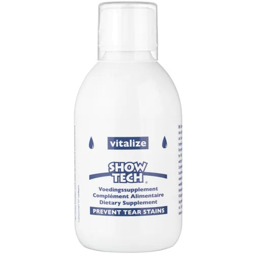 Show Tech Vitalize Tear Stain 250ml - ein natürliches Nahrungsergänzungsmittel, das Augenflecken ent