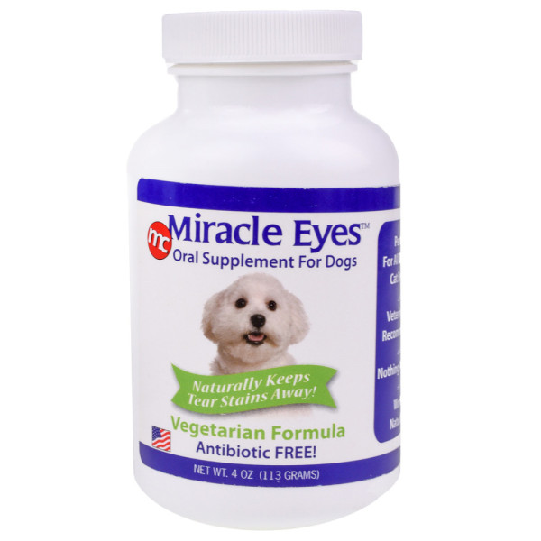 Miracle Eyes Tear Stain Reducer - Vegetarian Formula