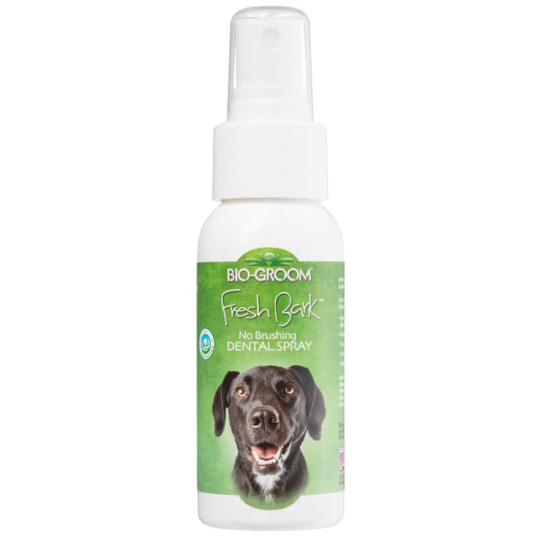 BioGroom Fresh Bark Dental Spray Unscentend - Mundhygieneprodukt für Hunde - parfümfrei