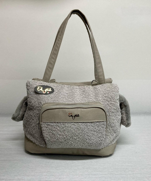 Eh Gia Glamours Carrier - mit abnehmbarer Decke - Taupe