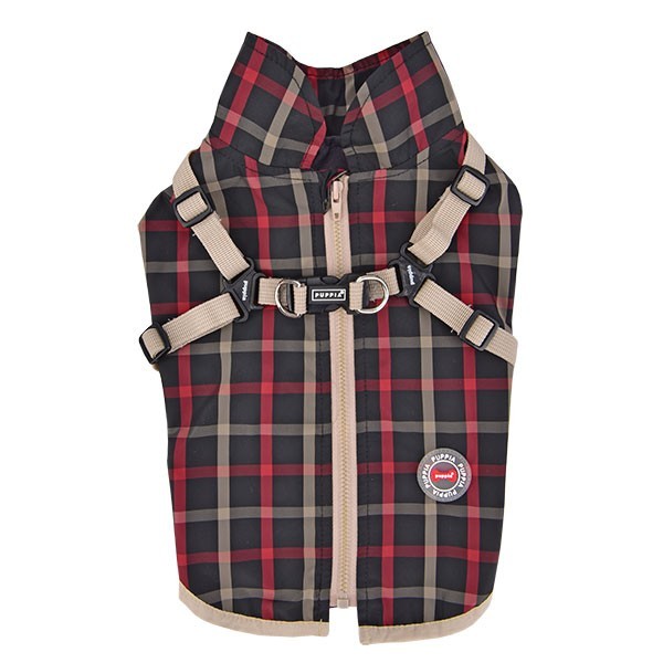 Puppia Baxter Dog Vest in schwarz