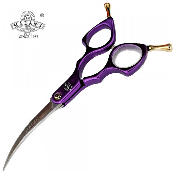 Madan Curved Pet Grooming Scissors 6"